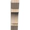 Ekena Millwork Westlake Slat Rough Sawn Bracket, Douglas Fir, 6"W x 24"D x 24"H BKT06X24X24WTL06RDF - alternate 3